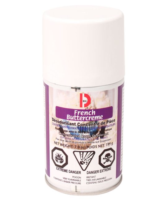 Désodorisant en aérosol Big-D - Crème au beurre