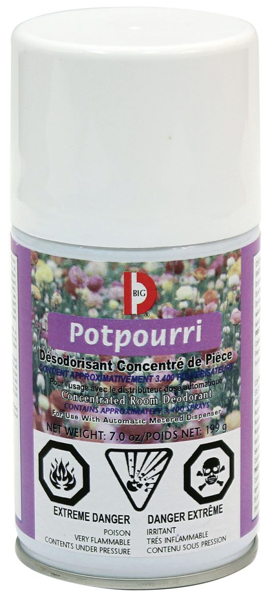 Désodorisant en aérosol Big-D - Potpourri