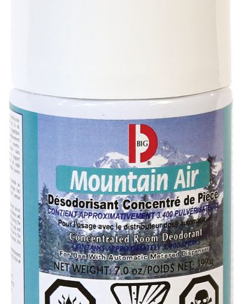 Désodorisant en aérosol Big-D - Air des montagnes
