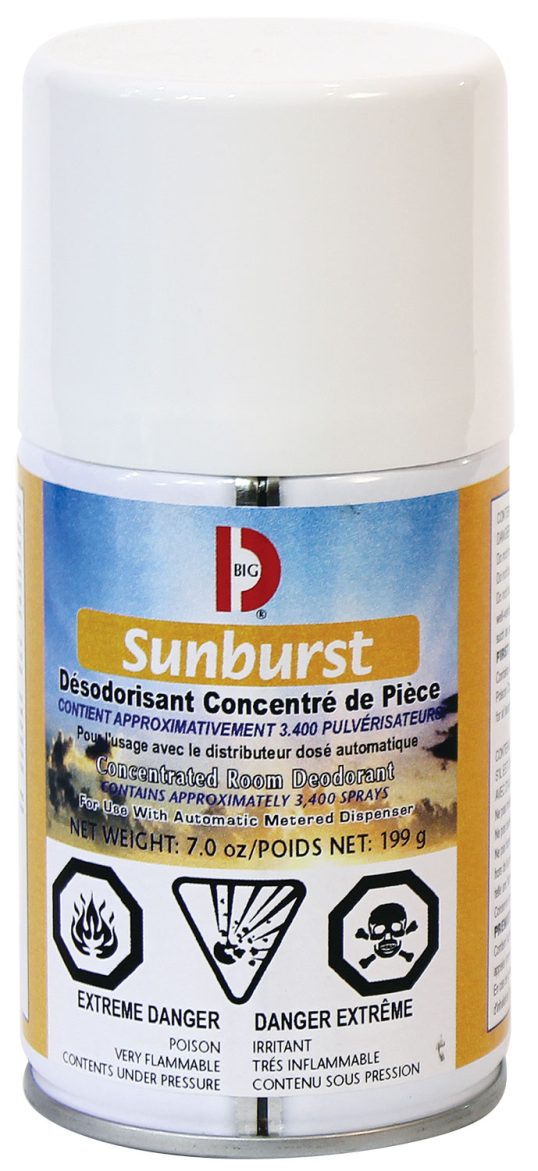 Désodorisant en aérosol Big-D - Sunburst