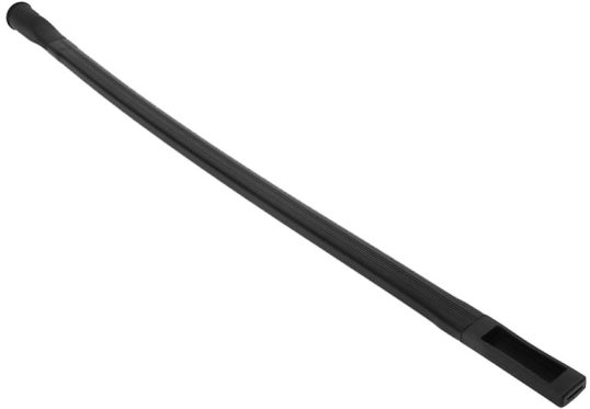Outil à coins flexible en plastique de 32mm (1 1/4po) de diamètre - Noir