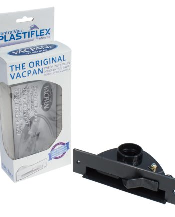 Porte-poussière automatique pour aspirateur central Vacpan - Noir