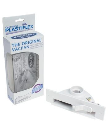 Porte-poussière automatique pour aspirateur central Vacpan - Blanc