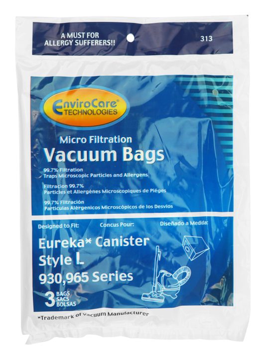 Sac en papier pour aspirateur chariot Eureka - Type L