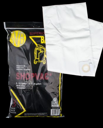 Sac en microfiltre HEPA pour aspirateur commercial Shop Vac 10-14 gallons