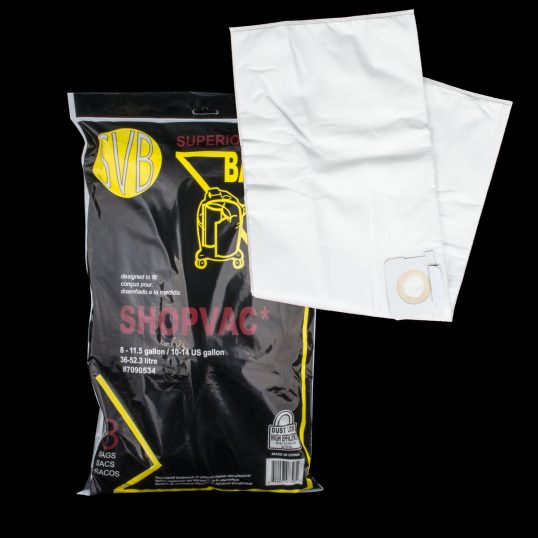 Sac en microfiltre HEPA pour aspirateur commercial Shop Vac 10-14 gallons