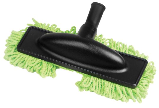 Brosse-vadrouille en microfibre de 32mm (1 1/4po) de diamètre - Noir