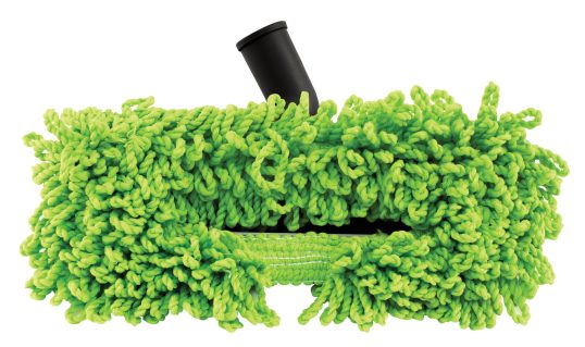 Brosse-vadrouille en microfibre de 32mm (1 1/4po) de diamètre - Noir