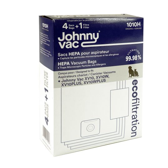 Sac en microfiltre pour aspirateur chariot Johnny Vac XV10, XV10PLUS