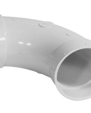 Coude 90 degré long pour installation d'aspirateur central