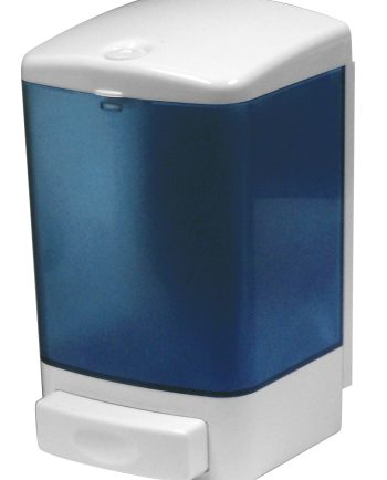 Distributeur manuel pour savon à mains - Blanc