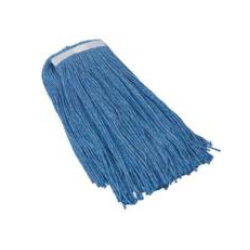 Tête de moppe non bouclée - Bleu