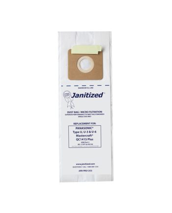 Sac en papier pour aspirateur commercial vertical Carpet Pro
