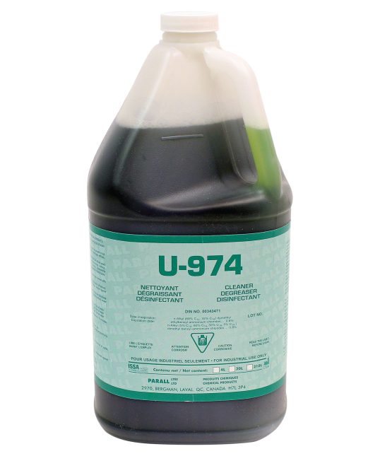 Désinfectant et dégraissant Parall U974