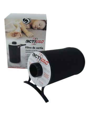 Filtre-silencieux de sortie d'air pour aspirateur central Activac III