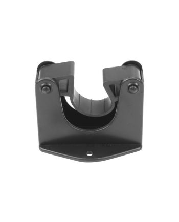Support mural en plastique pour manchon d'aspirateur - Noir
