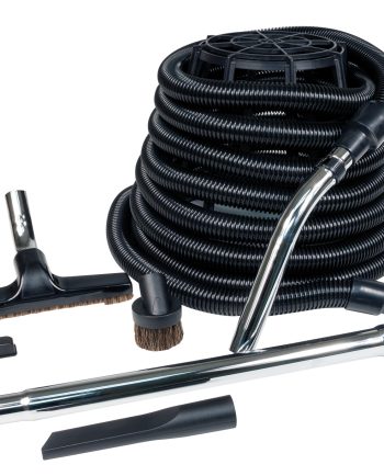 Ensemble de boyau et accessoires pour aspirateur central pour le garage