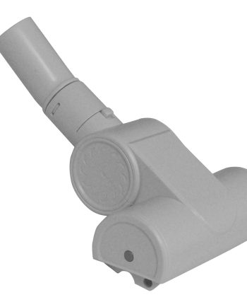 Balai à air de petit format de 32 mm de diamètre avec turbine pour escaliers et intérieur de voiture - Gris