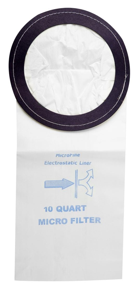 Sac en papier pour aspirateur commercial dorsal Proteam Perfect