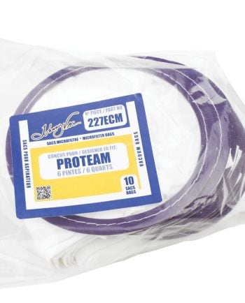 Sac en papier pour aspirateur commercial dorsal Proteam Perfect