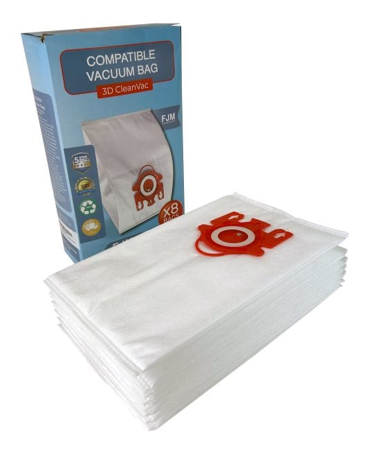 Sac en microfiltre HEPA pour aspirateur chariot Miele Style FJM