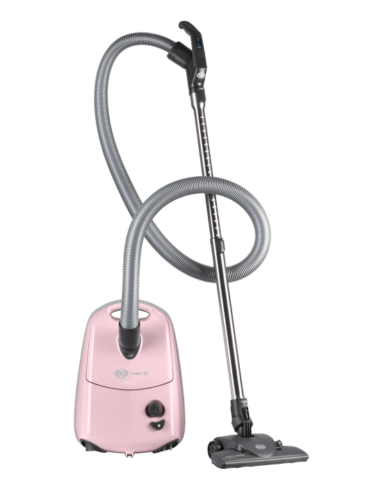 Aspirateur chariot Sebo E1 Kombi  - Rose pastel