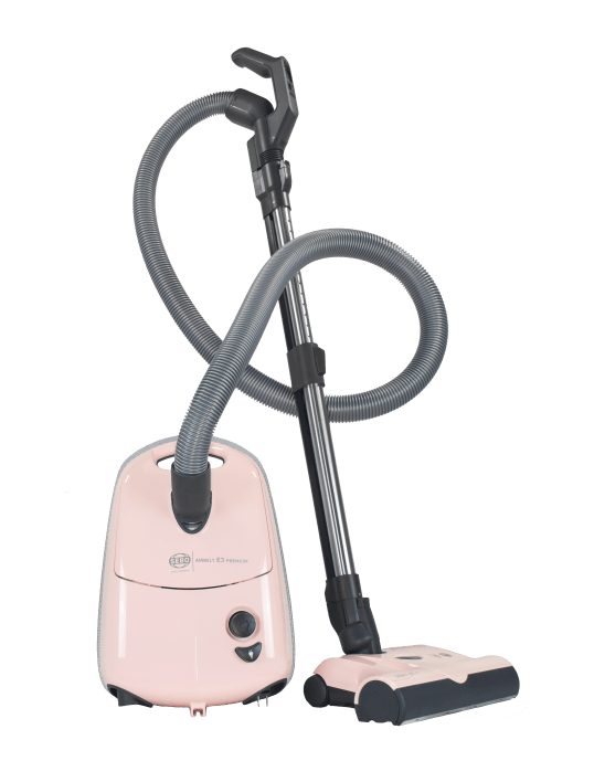 Aspirateur chariot Sebo E3 Premium - Rose pastel