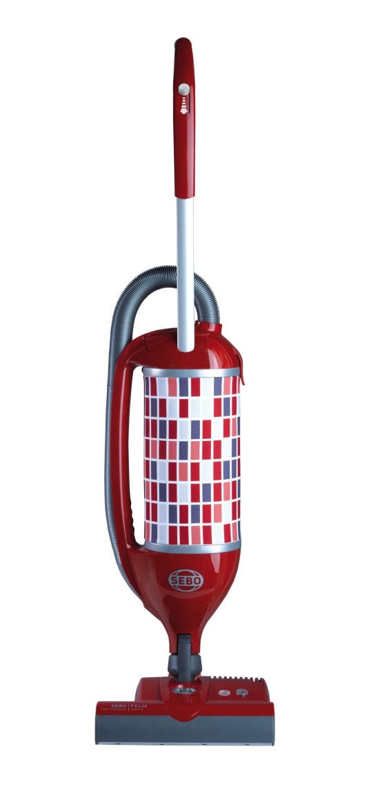 Aspirateur vertical avec balai de 12po Sebo Felix Premium - Rosso rouge