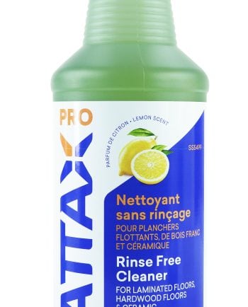 Nettoyant sans rinçage pour plancher flottants, bois franc et céramique