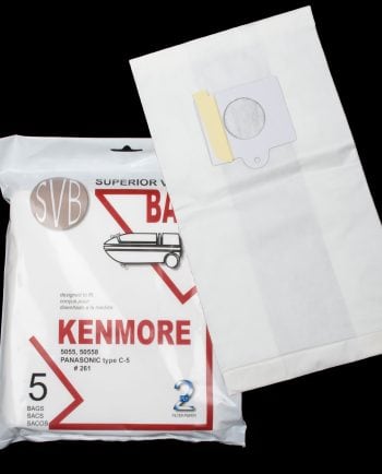 Sac en papier pour aspirateur chariot Kenmore 5055, 50558 et Panasonic C-5