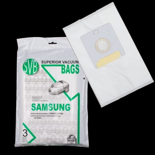 Sac en microfiltre pour aspirateur chariot Samsung Série 5500, 6013 et 7000