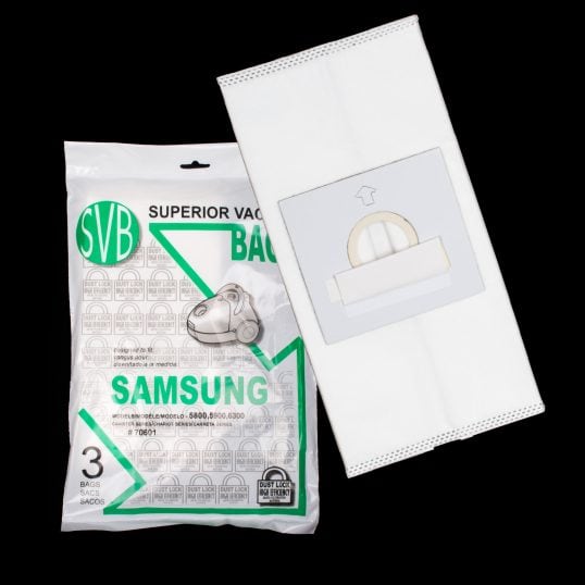 Sac en microfiltre pour aspirateur chariot Samsung Série 5800, 5900 et 6300