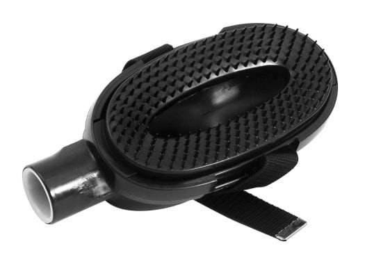 Brosse peigne pour animaux à poils longs de 32mm (1 1/4po) de diamètre - Noir