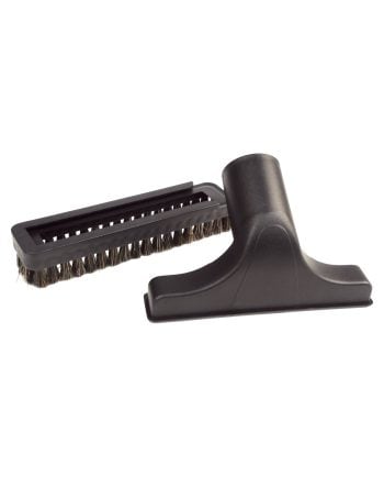 Brosse à épousseter combinée de 32mm (1 1/4po) de diamètre pour divans et meubles - Noir