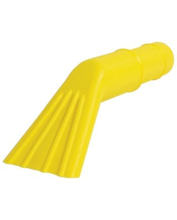 Outil pour aspirateur de lave-auto en plastique de (2po) de diamètre - Jaune