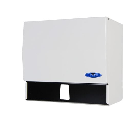Distributeur de papier à mains en acier Frost - Blanc