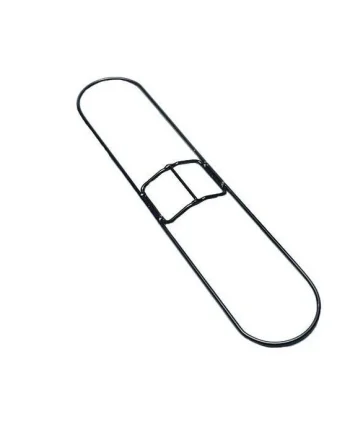 Cadre pour manche de vadrouille sèche avec clip