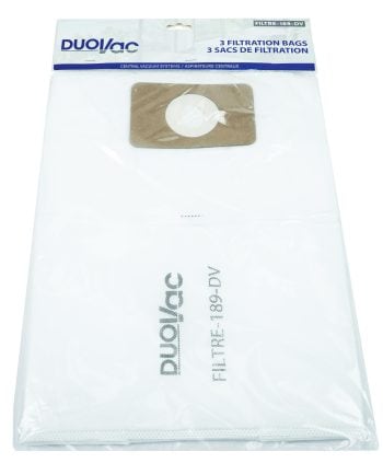 Sac en microfiltre pour aspirateur central Husky et Duovac