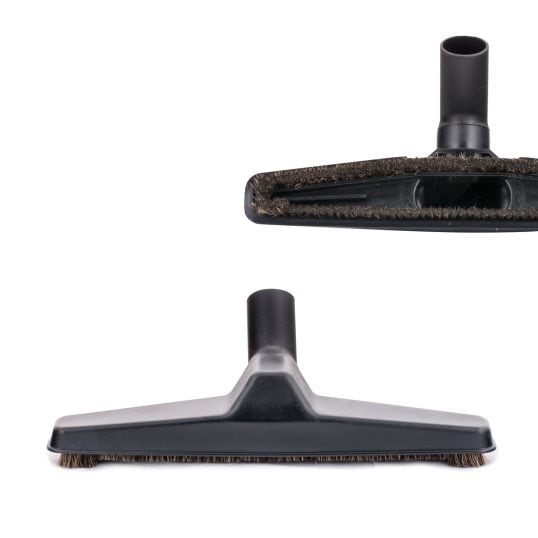 Brosse à plancher en crin de cheval de 32mm (1 1/4po) de diamètre - Noir