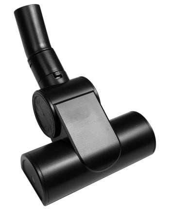Balai à air de petit format de 32 mm de diamètre avec turbine pour escaliers et intérieur de voiture - Noir