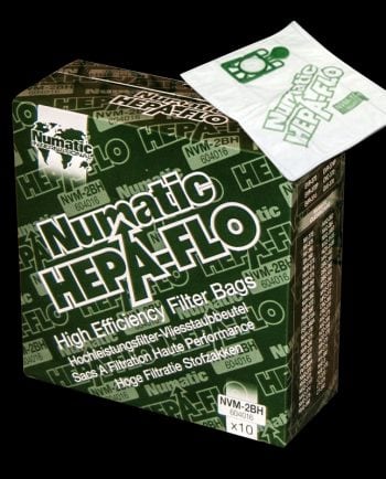 Sac en microfibre HEPA pour aspirateur chariot comercial Numatic